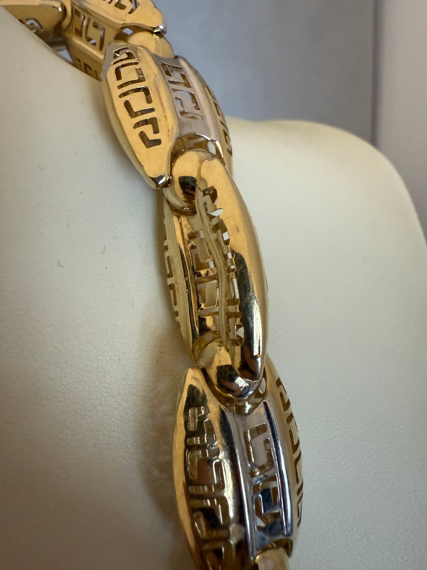 14K Zlatý řetízek 72,32g (lehce poškozený)