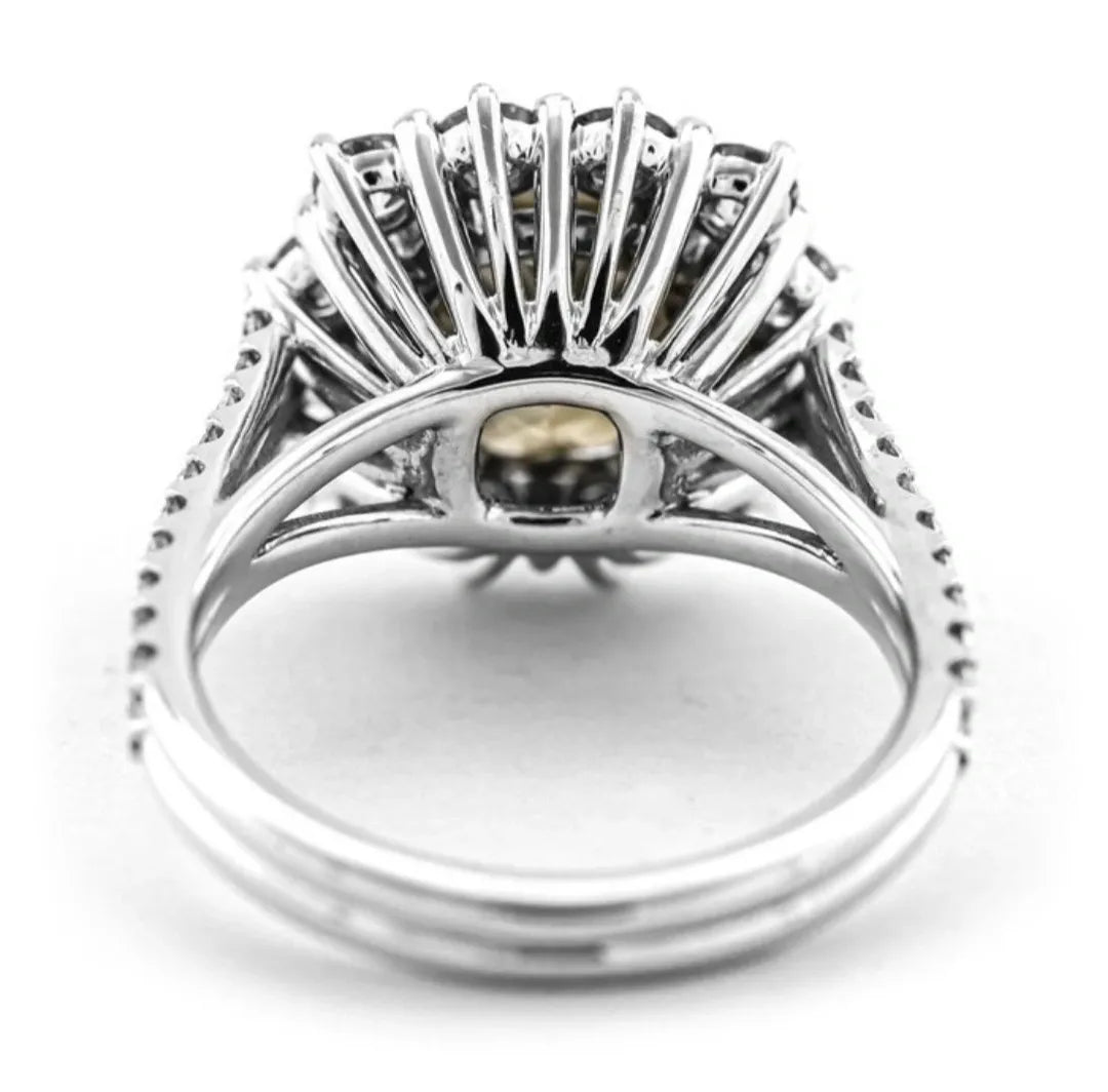 14K DIAMOND RING 6.62ct 5.37g