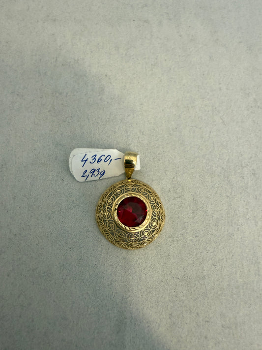 14K Zlatý přívěsek 2,93g
