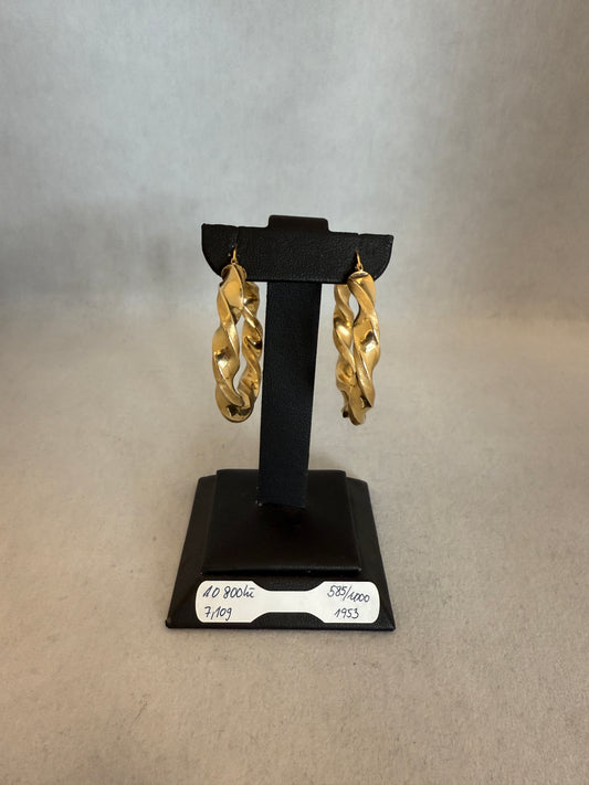 14K Zlaté náušnice 7,10g