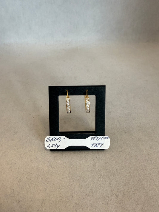 14K Zlaté náušnice 2,29g